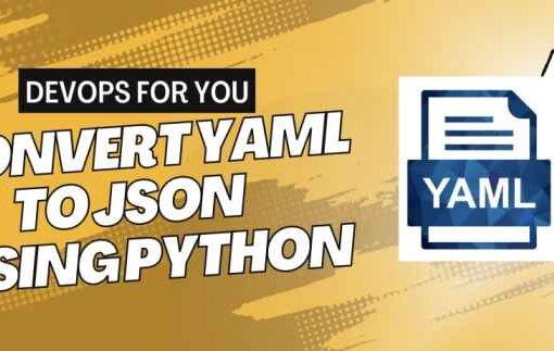 YAML to JSON Python